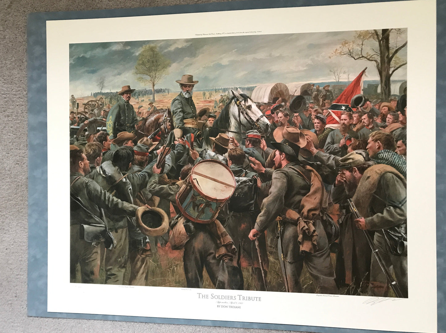 OPDYCKES TIGERS  Limited Civil War Print by Don Troiani