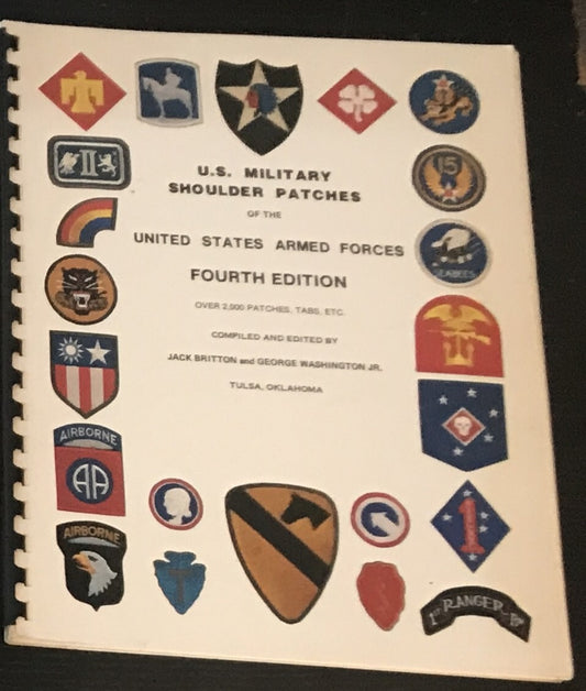 US MILITARY SHOULDER PATCHES AND AMERICAN MILITARY PATCH GUIDE BOOKS